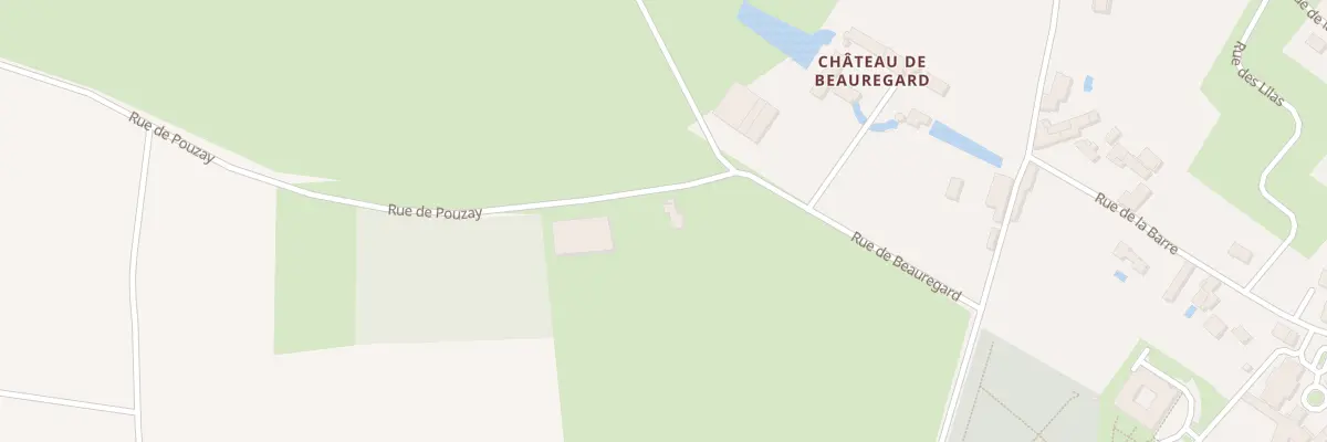 Plan du 1 Rue de Pouzay à Béceleuf