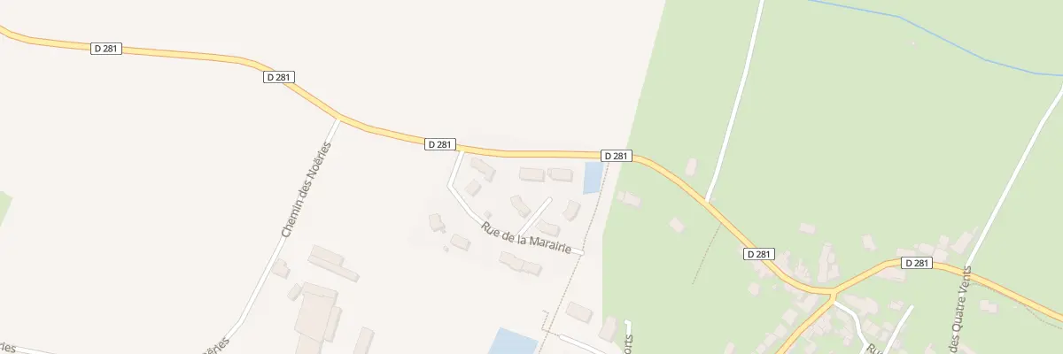 Plan du 2 Imp du Méteil à Saint-Georges-le-Fléchard