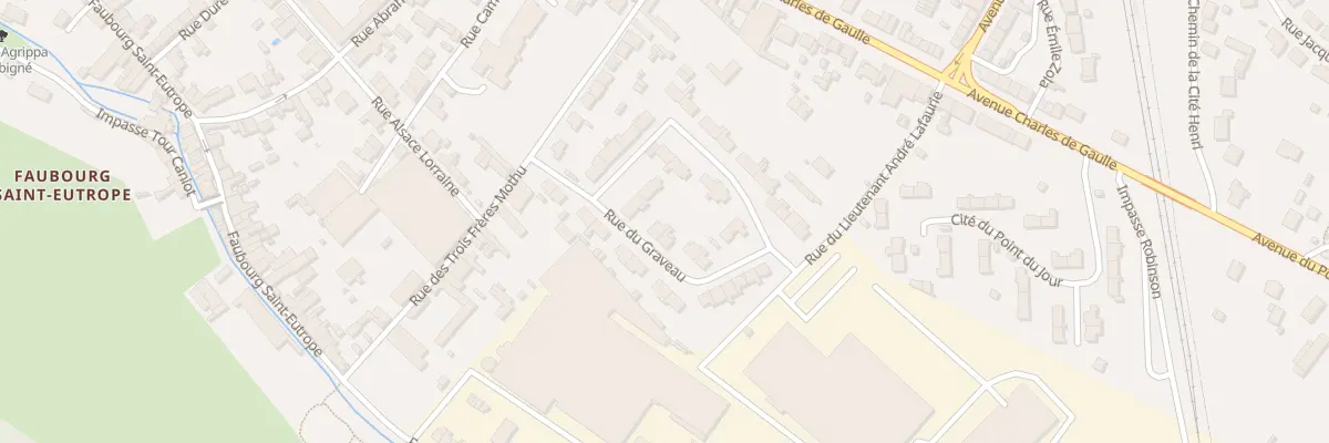Plan du 3 Rue du Graveau à Saint-Jean-d’Angély