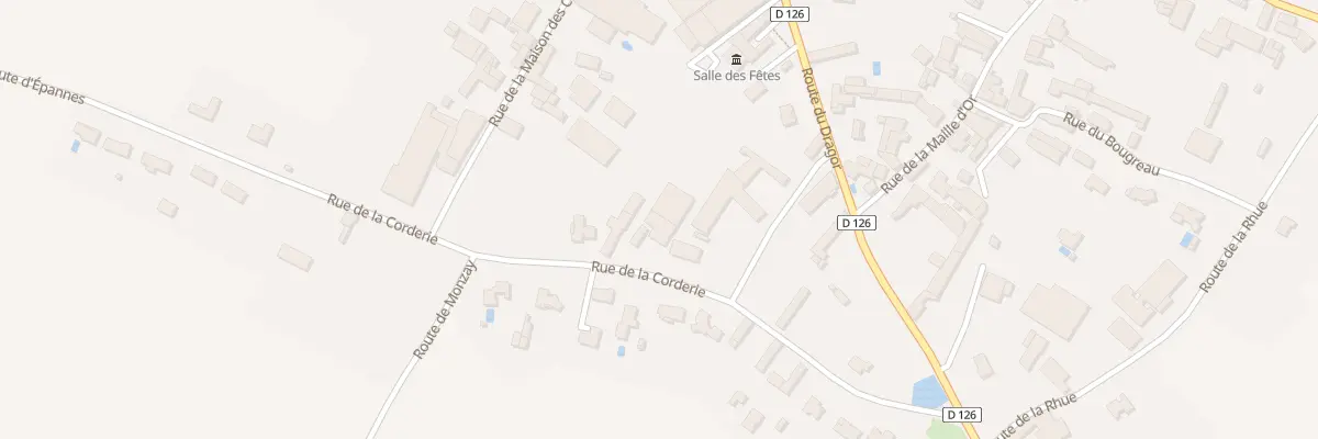 Plan du 16 Rue de la Corderie à Faye-sur-Ardin