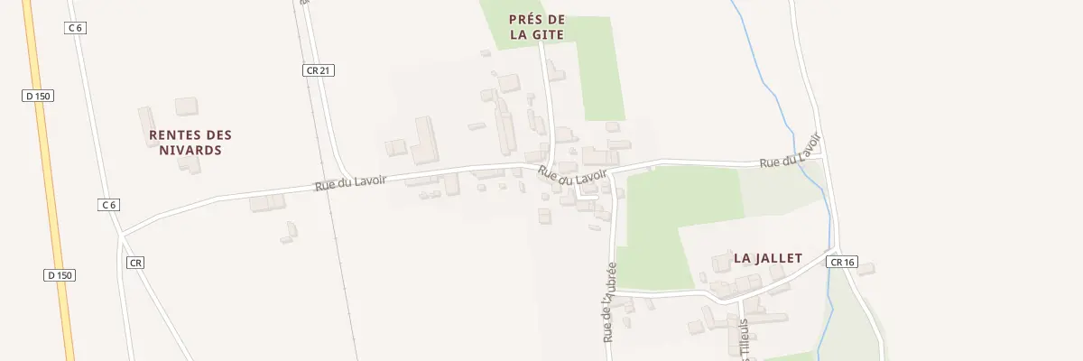 Plan du 26 Rue du Lavoir à Essouvert