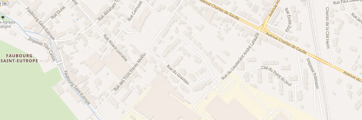 Plan du 23 Rue du Graveau à Saint-Jean-d’Angély