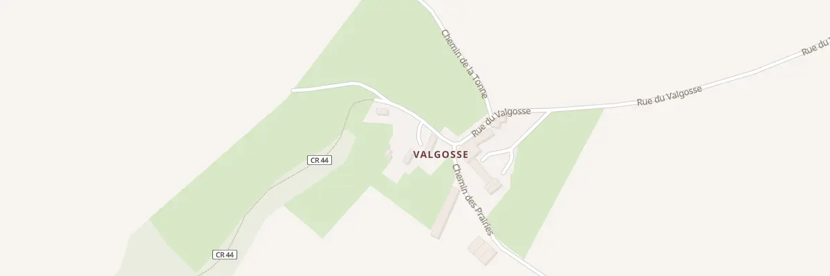 Plan du 9 Rue du Valgosse à Thury-Harcourt-le-Hom
