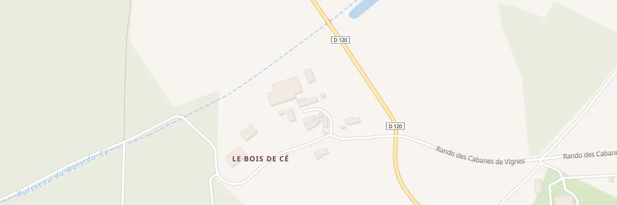 Plan du 166 Rue du Bois du Cé à Brissac Loire Aubance