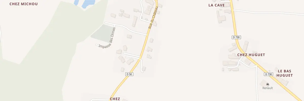 Plan du 5 Rue du Château à Soubran