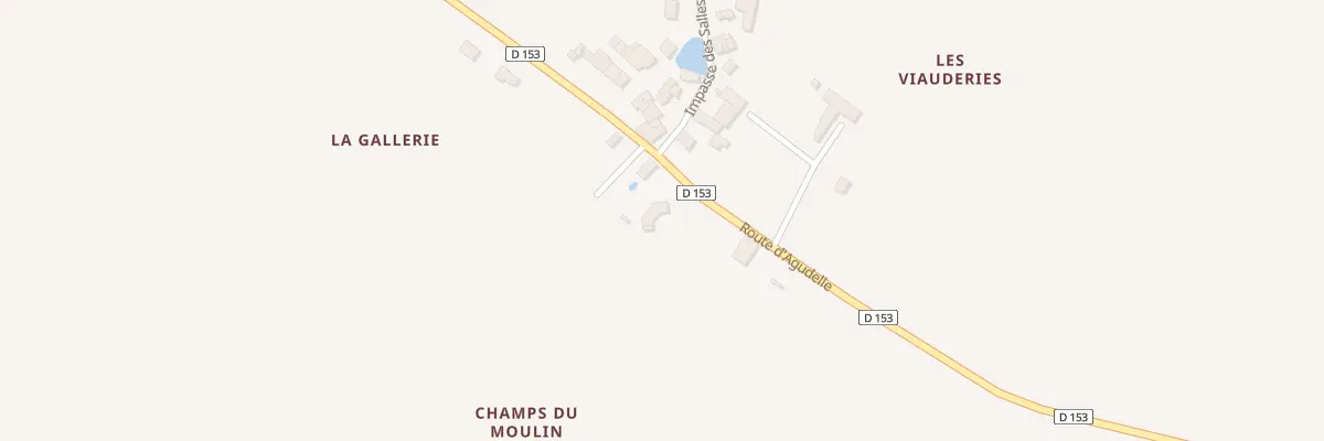Plan du 32 Rte d’Agudelle à Nieul-le-Virouil