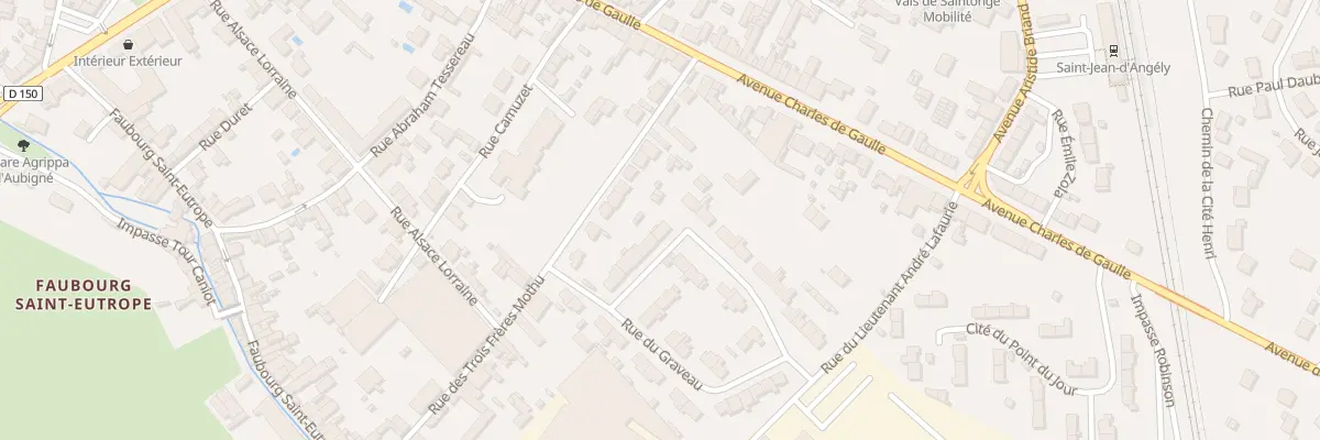 Plan du 50 Rue du Graveau à Saint-Jean-d’Angély