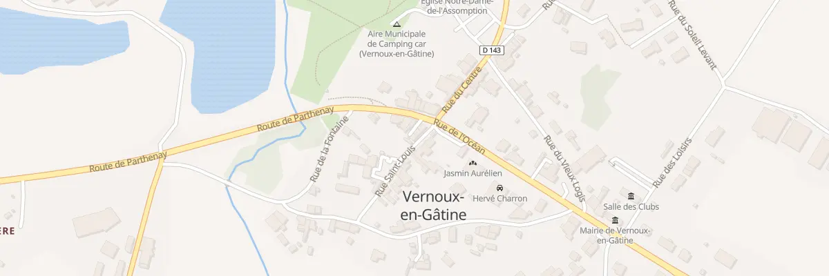 Plan du 5 Rue Saint-louis à Vernoux-en-Gâtine