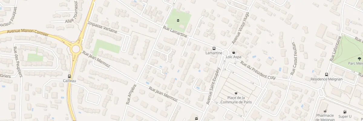 Plan du 14B Av Lamartine à Bassens