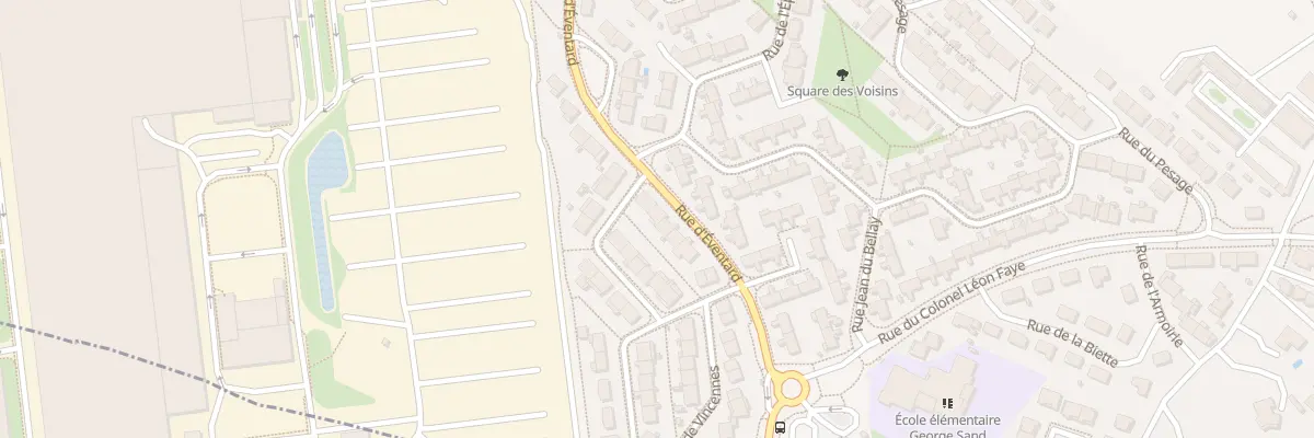 Plan du 33 Rue d’Éventard à Écouflant