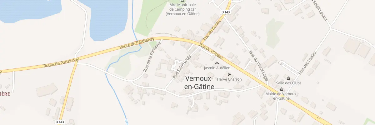 Plan du 8 Rue Saint-louis à Vernoux-en-Gâtine