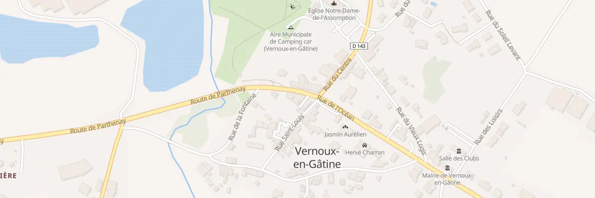 Plan du 14 Rue de l’Océan à Vernoux-en-Gâtine