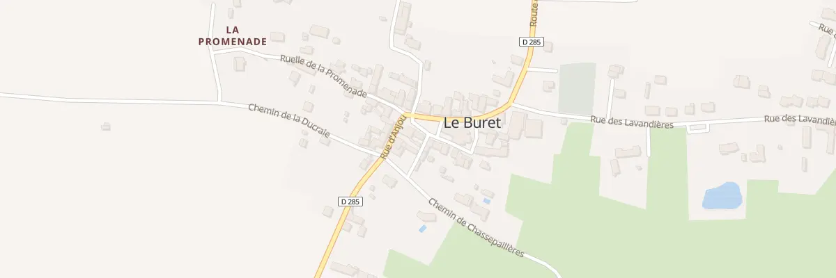Plan du 1 Rle du Verger au Buret
