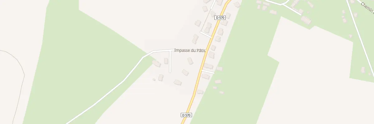 Plan du 1 Imp du Pâtis à Saint-Georges-le-Fléchard