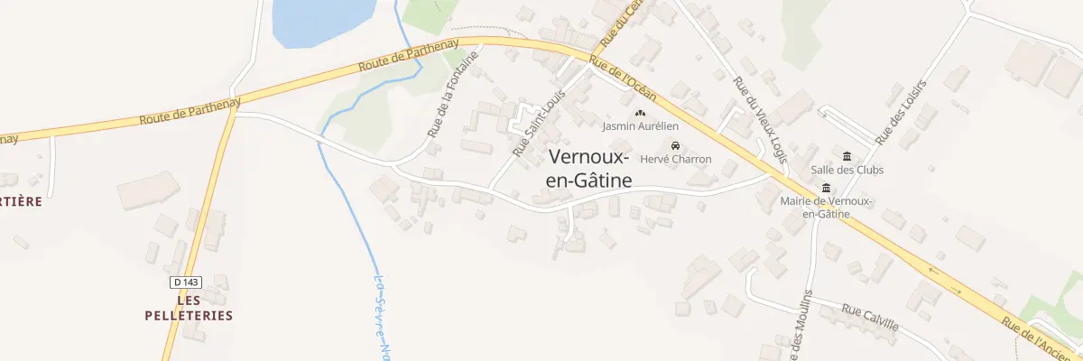 Plan du 5 Rue de la Sèvre à Vernoux-en-Gâtine