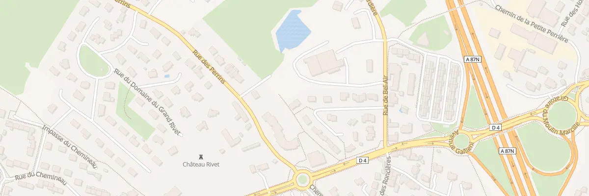 Plan du 14 Sq de Bel-Air aux Ponts-de-Cé