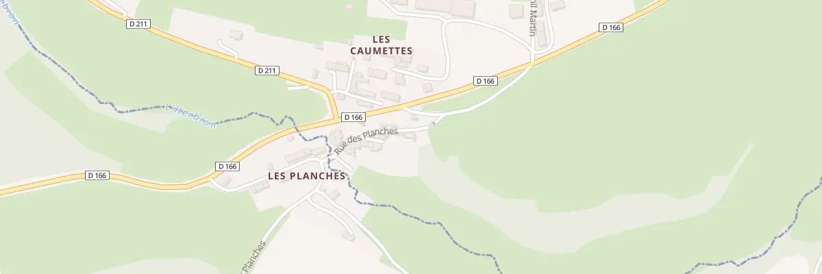 Plan du 84 Rue des Planches à Culey-le-Patry