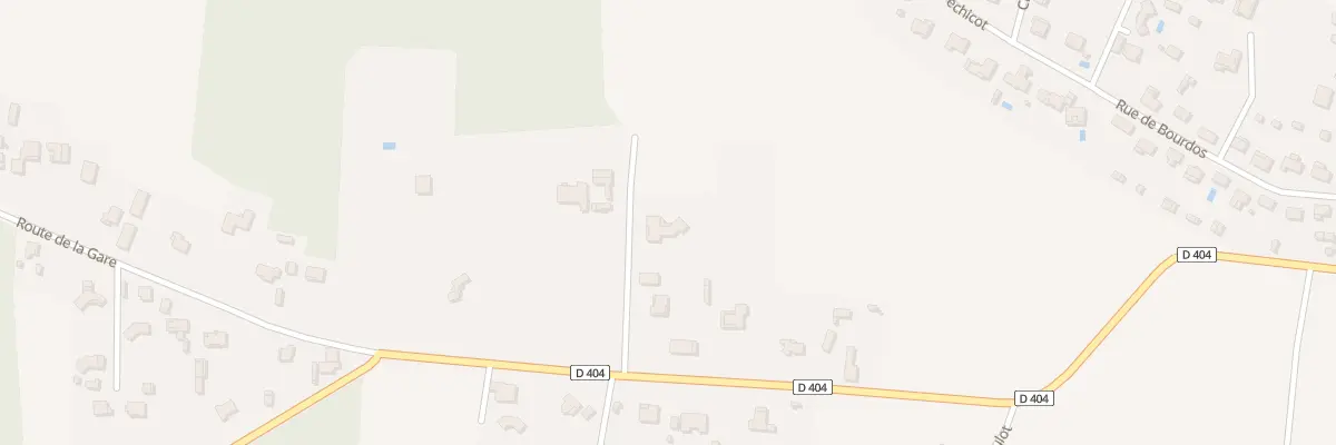 Plan du 1012 Av de la Chalosse à Benquet
