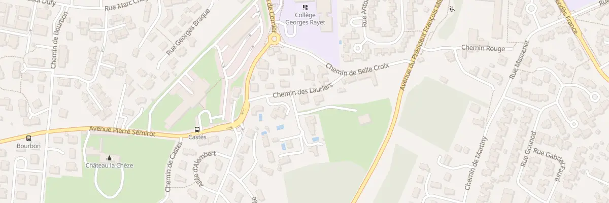 Plan du 9003 Che des Lauriers à Floirac