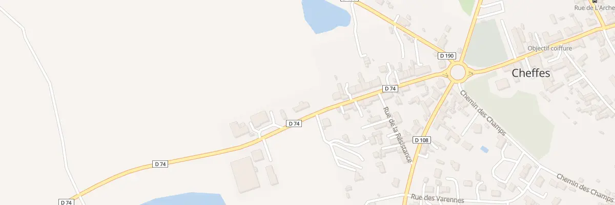 Plan du 26 Rue de la Croix Blanche à Cheffes