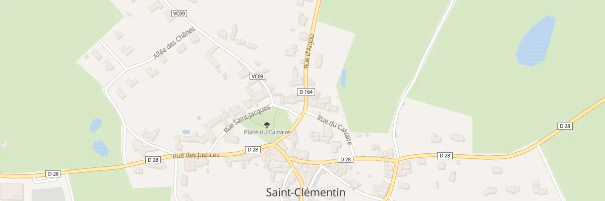Plan du 6 Pl du Calvaire à Voulmentin