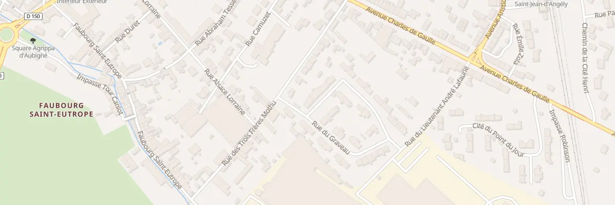 Plan du 56 Rue du Graveau à Saint-Jean-d’Angély