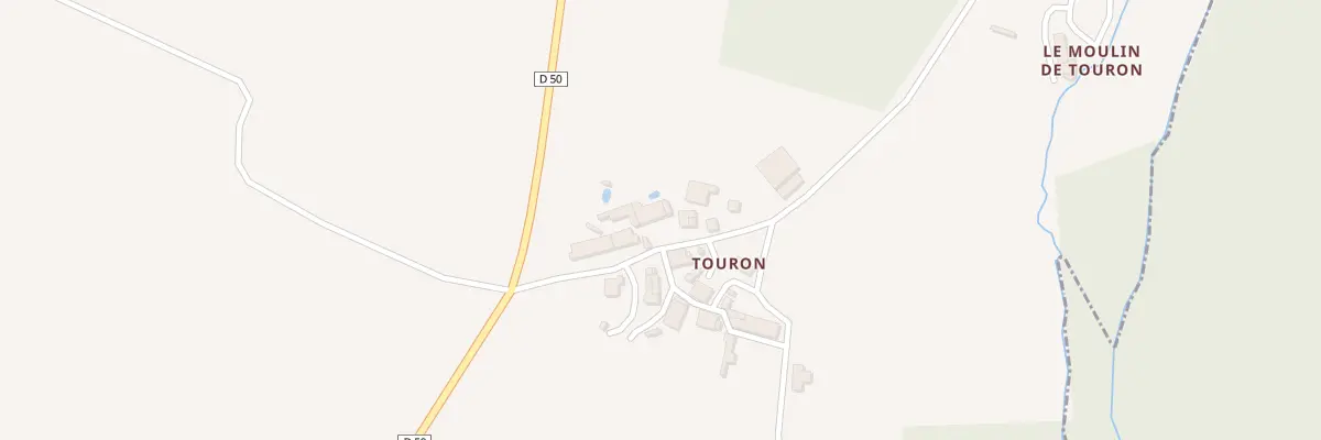 Plan du 5 Touron à Soubran