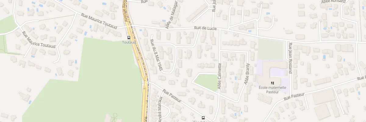 Plan du 16 Rue du Huit Mai 1945 à Carbon-Blanc