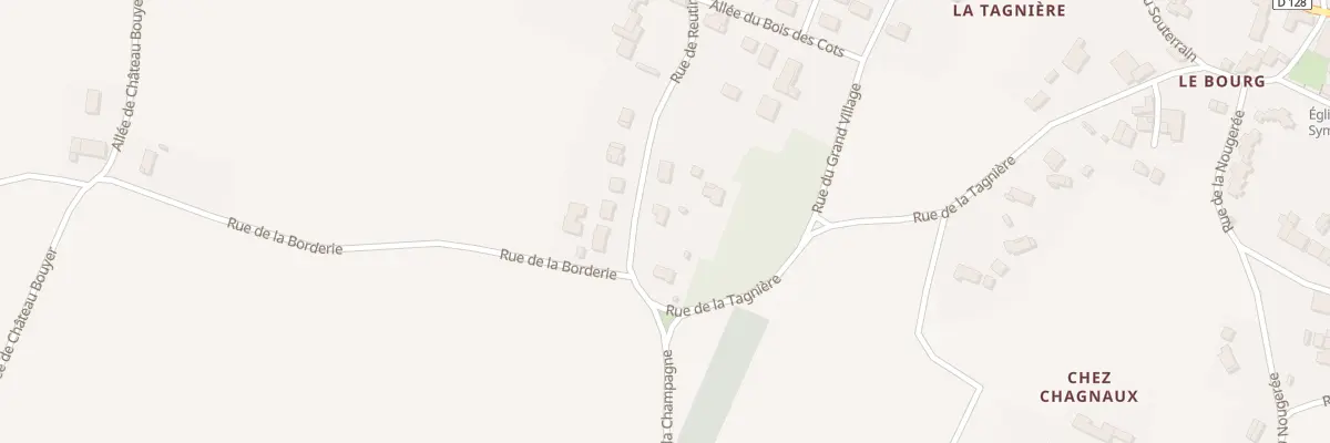 Plan du 23 Rue de Reutin des Bois à Saint-Sever-de-Saintonge