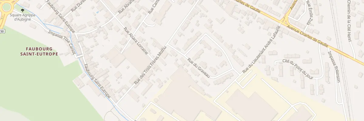 Plan du 6 Rue du Graveau à Saint-Jean-d’Angély