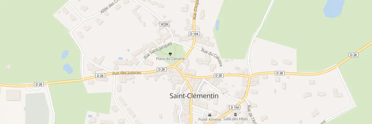 Plan du 4 Pl du Calvaire à Voulmentin