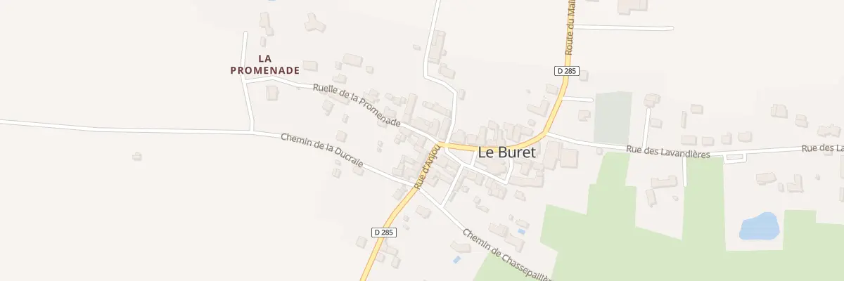 Plan du 4 Pl Buaret au Buret