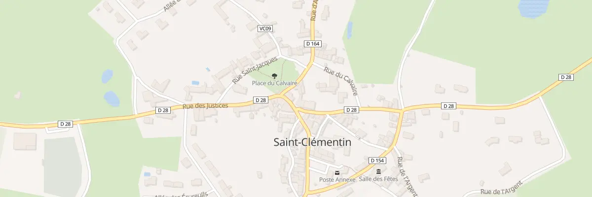 Plan du 2A Pl du Calvaire à Voulmentin