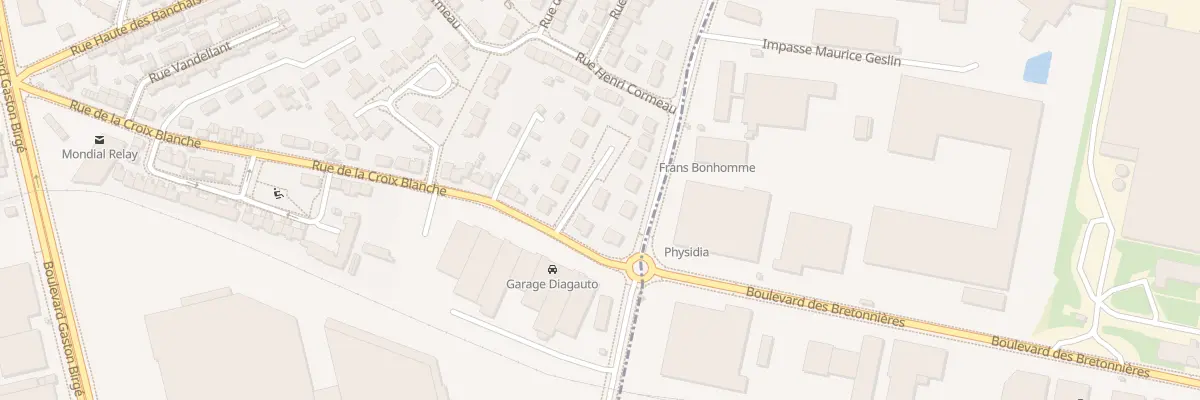 Plan du 4 Sq Jules Renard à Angers