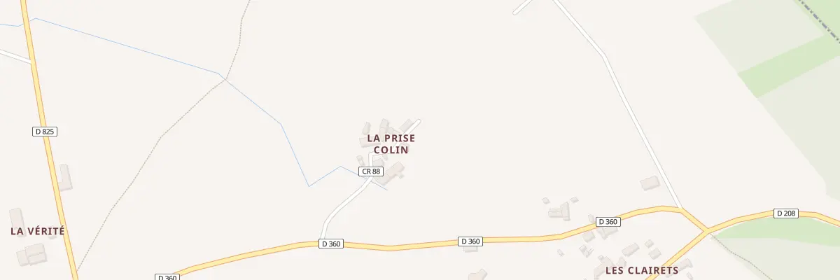 Plan du 176 La Prise Colin à Champsecret