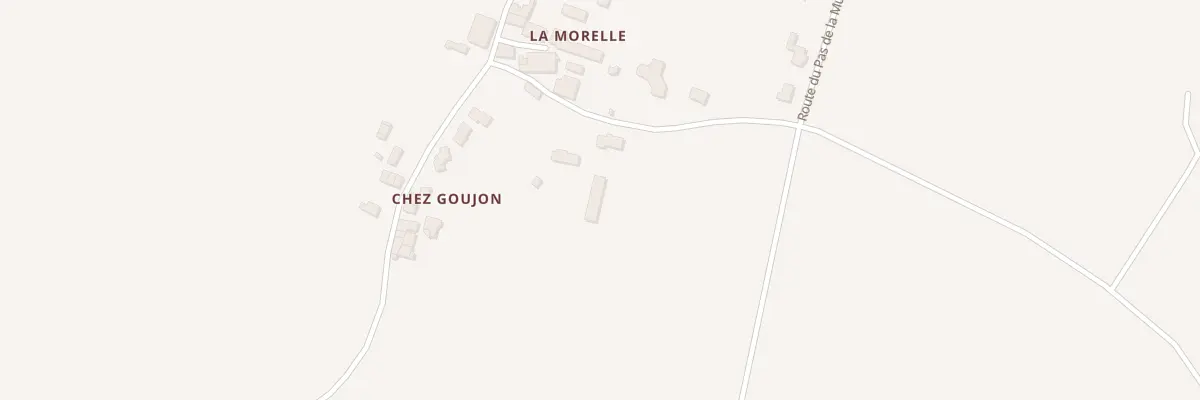Plan du 10B Rte des Groies à Clion