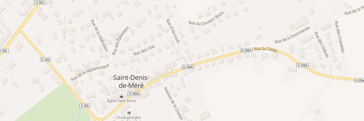 Plan du 31 Rue du Manoir à Saint-Denis-de-Méré
