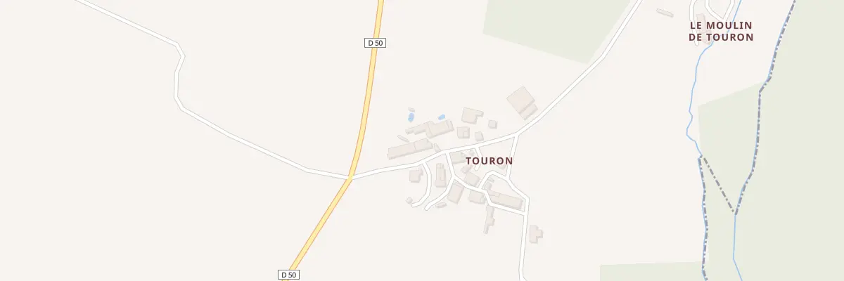 Plan du 3 Touron à Soubran