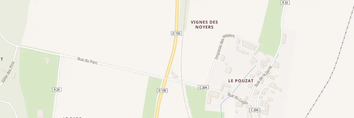 Plan du 1 Rue du Logis à Essouvert