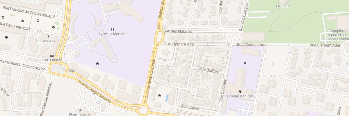 Plan du 16 Rue Lavoisier à Cenon