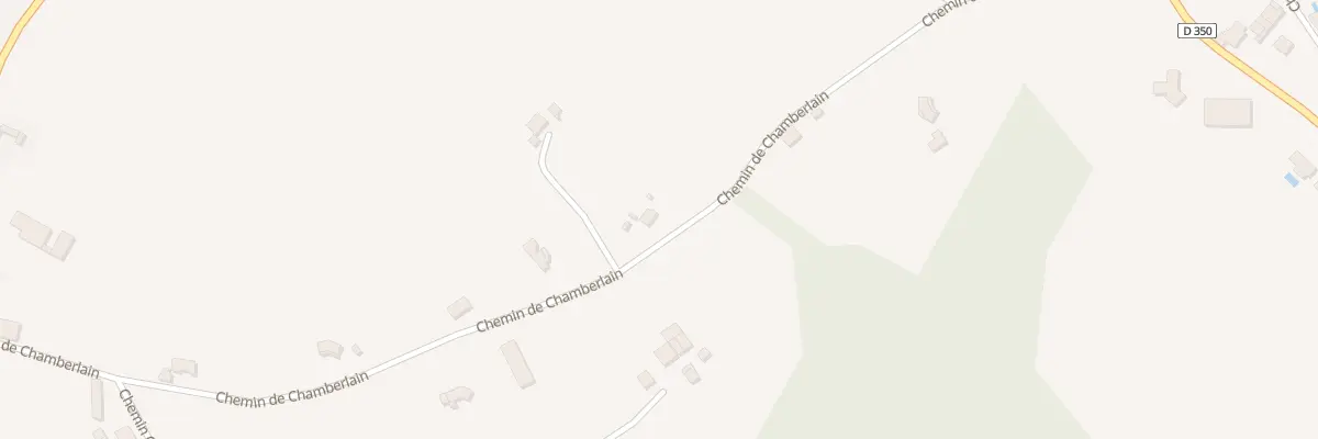 Plan du 450 Che de Chamberlain à Serres-Gaston