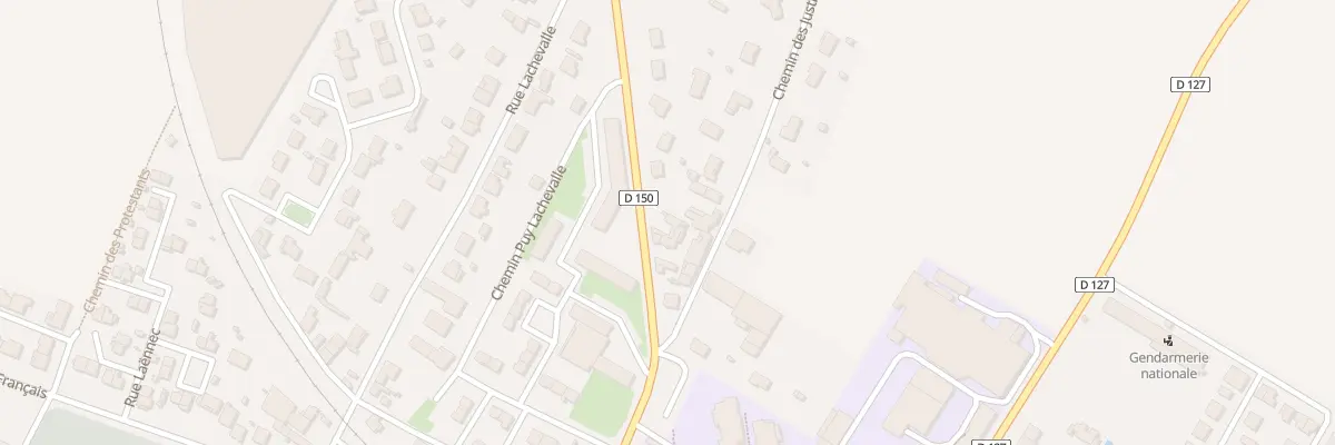 Plan du 40 Fg de Niort à Saint-Jean-d’Angély