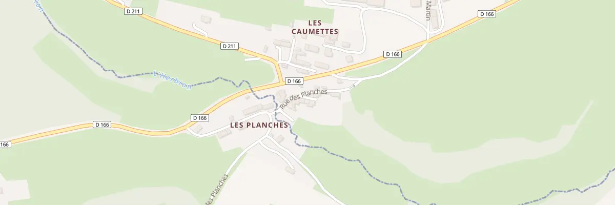 Plan du 44 Rue des Planches à Culey-le-Patry