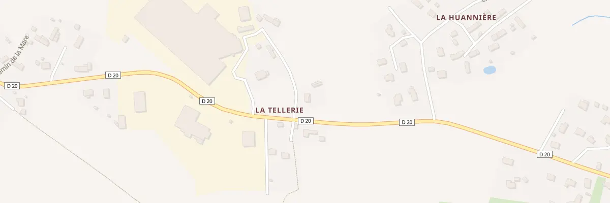 Plan du 33 Che de la Tellerie à Athis-Val de Rouvre