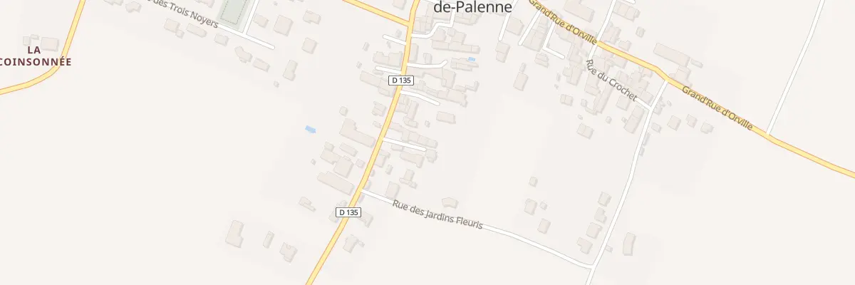 Plan du 5052 Le Bourg Est à Saint-Seurin-de-Palenne