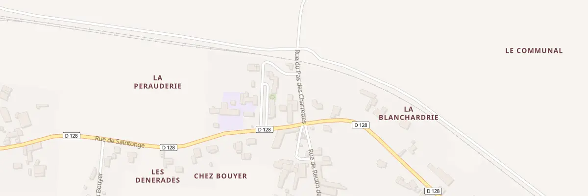 Plan du 63 Rue de Saintonge à Saint-Sever-de-Saintonge