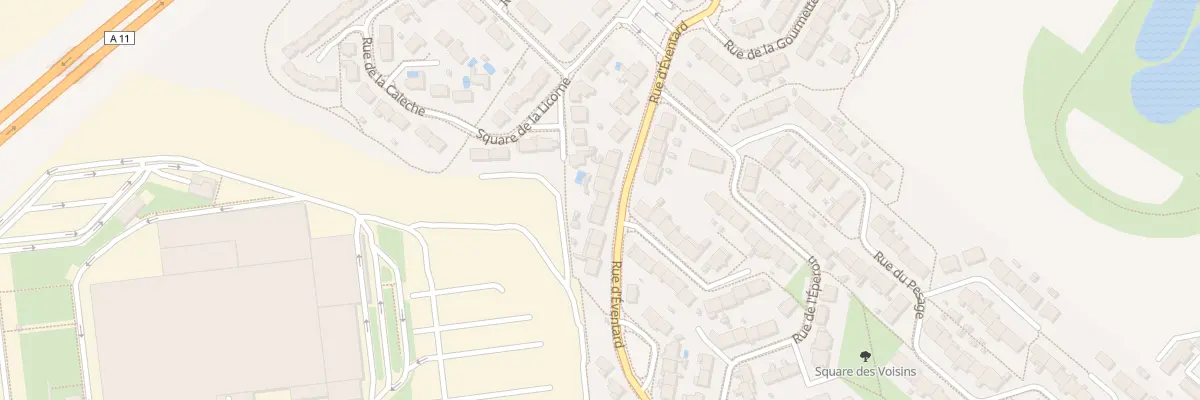 Plan du 53 Rue d’Éventard à Écouflant