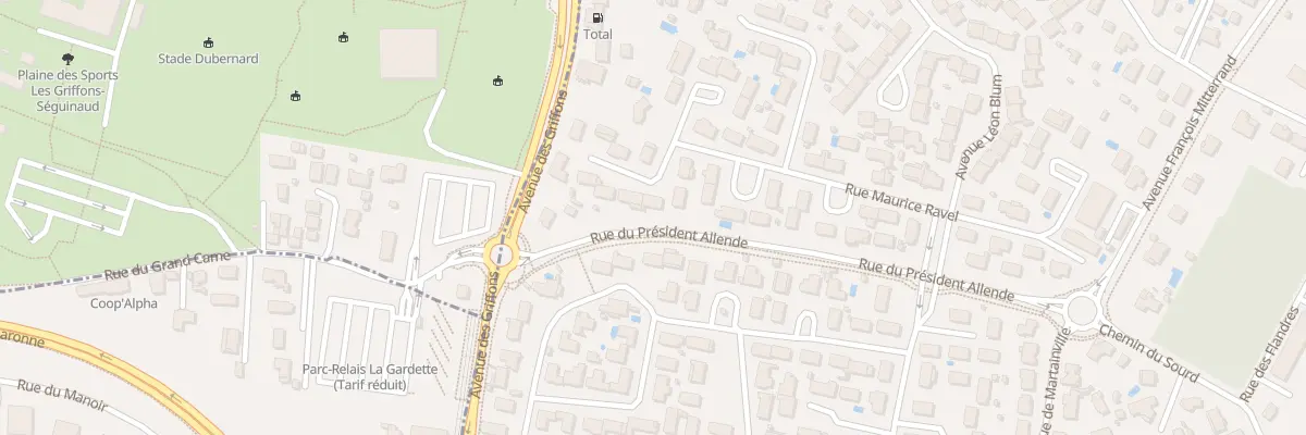 Plan du 7 Rue Maurice Ravel à Carbon-Blanc