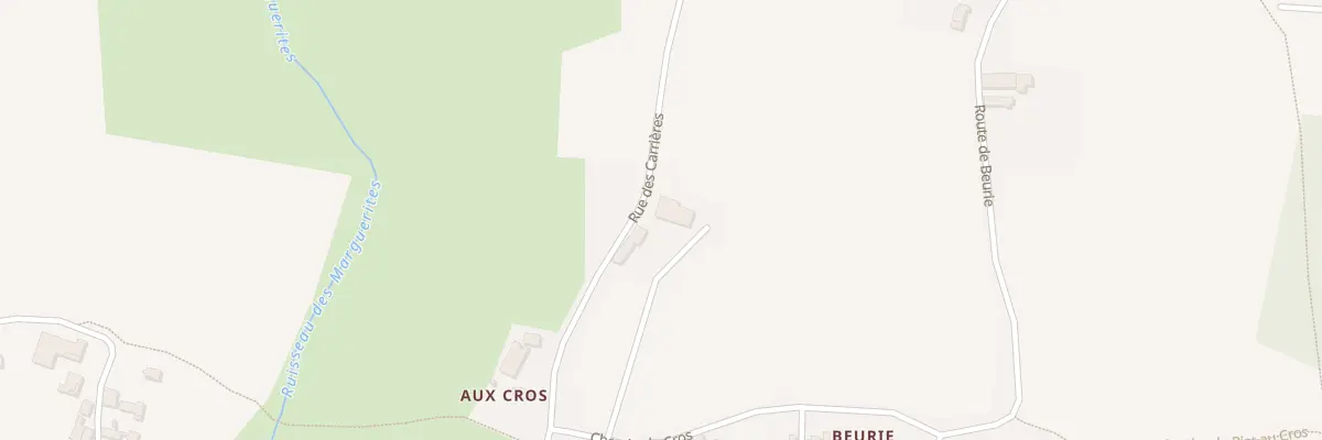 Plan du 14 Rue des Carrières à Tauriac