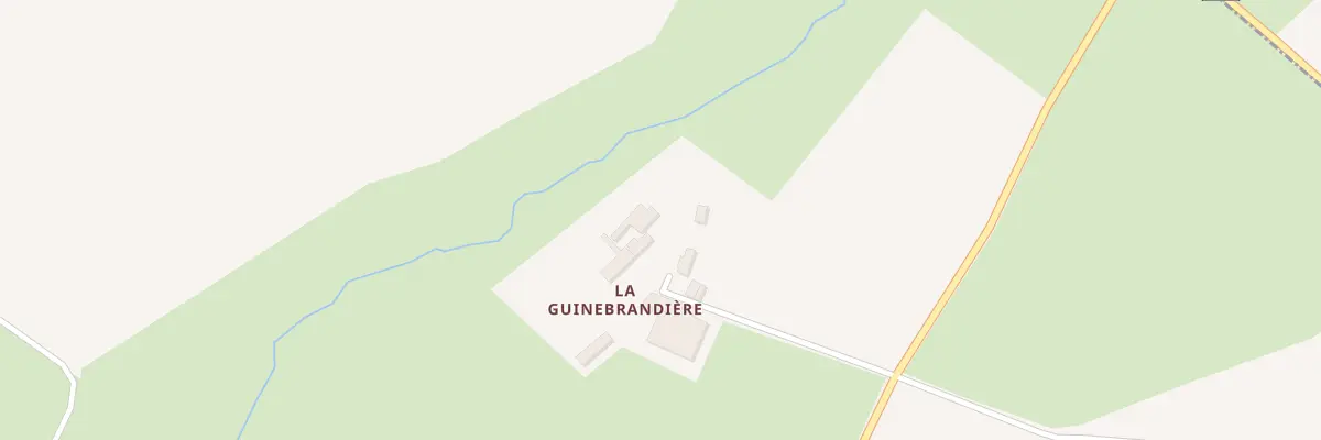 Plan du 2 La Guinebrandiere Etusson à Saint Maurice Étusson